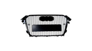 Grila fata Audi A4 B8 Facelift negru lucios cu PDC - AM-GRIAU0143