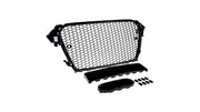Grila fata Audi A4 B8 Facelift negru lucios cu PDC - AM-GRIAU0143
