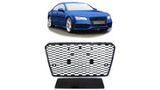 Grila fata Audi A7 C7 negru lucios (Gloss Black) - OT-0081