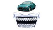 Grila fata Audi TT 8J argintiu si negru lucios - AM-GRIAU0032
