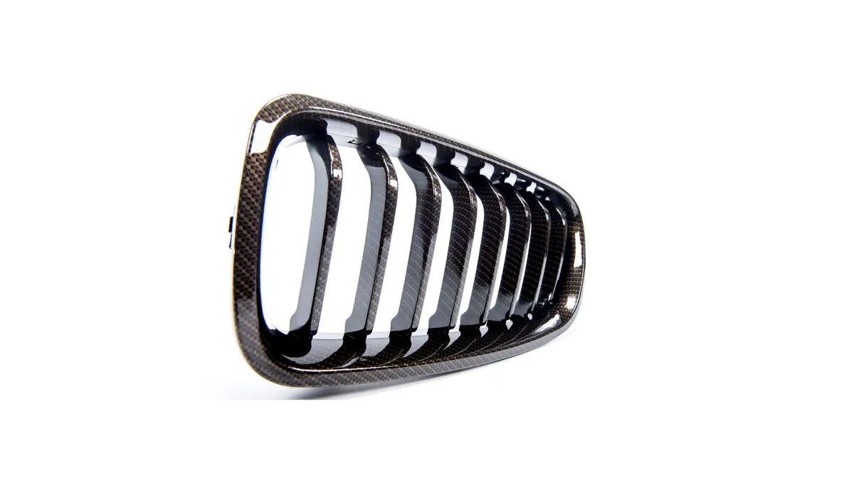 Grila fata BMW Seria 3 F30 F31 Single Line Look Carbon - AM-GRIBM0232