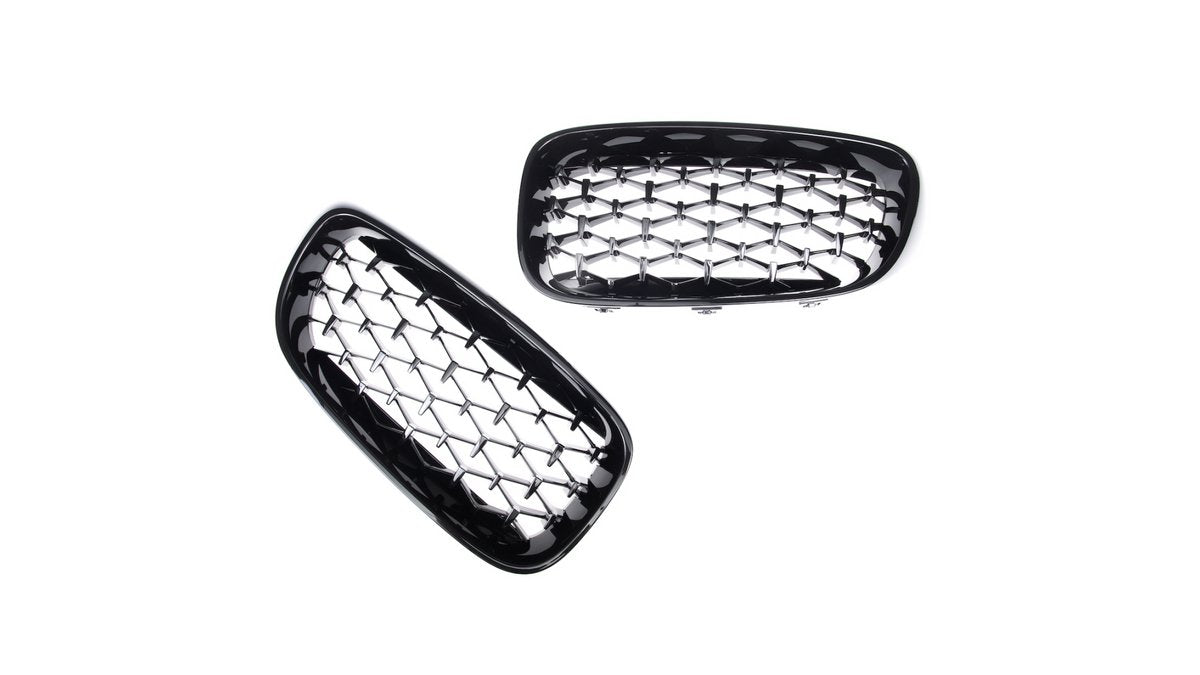 Grila fata BMW Seria 3 F34, negru lucios, tip M, sport tuning exterior - AM-GRIBM0005