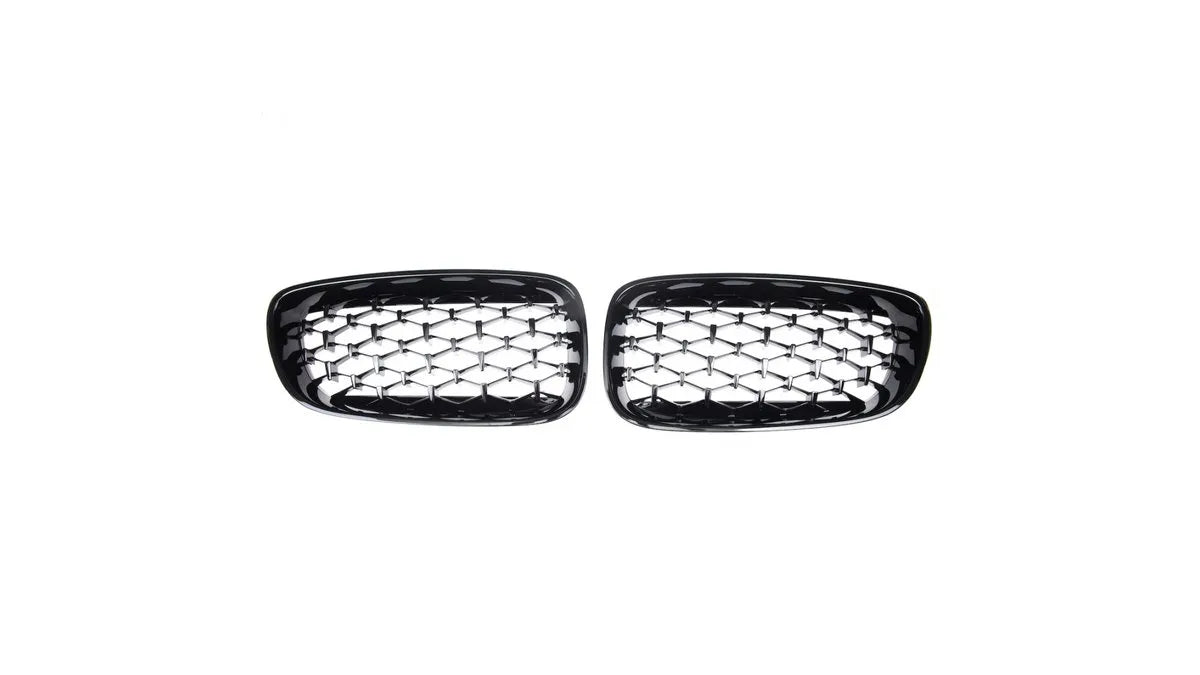 Grila fata BMW Seria 3 F34, negru lucios, tip M, sport tuning exterior - AM-GRIBM0005