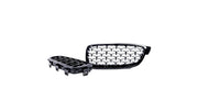 Grila fata BMW Seria 4 F32 F82 F33 F83 F36, negru lucios (Gloss Black) - AM-GRIBM0007