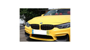 Grila fata BMW Seria 4 F32 F82 F33 F83 F36, negru lucios cu crom - AM-GRIBM0008