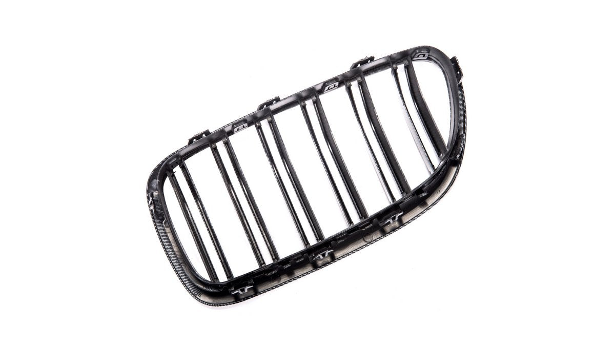 Grila fata BMW Seria 5 F10 F11 Single Line Look Carbon - AM-GRIBM0096