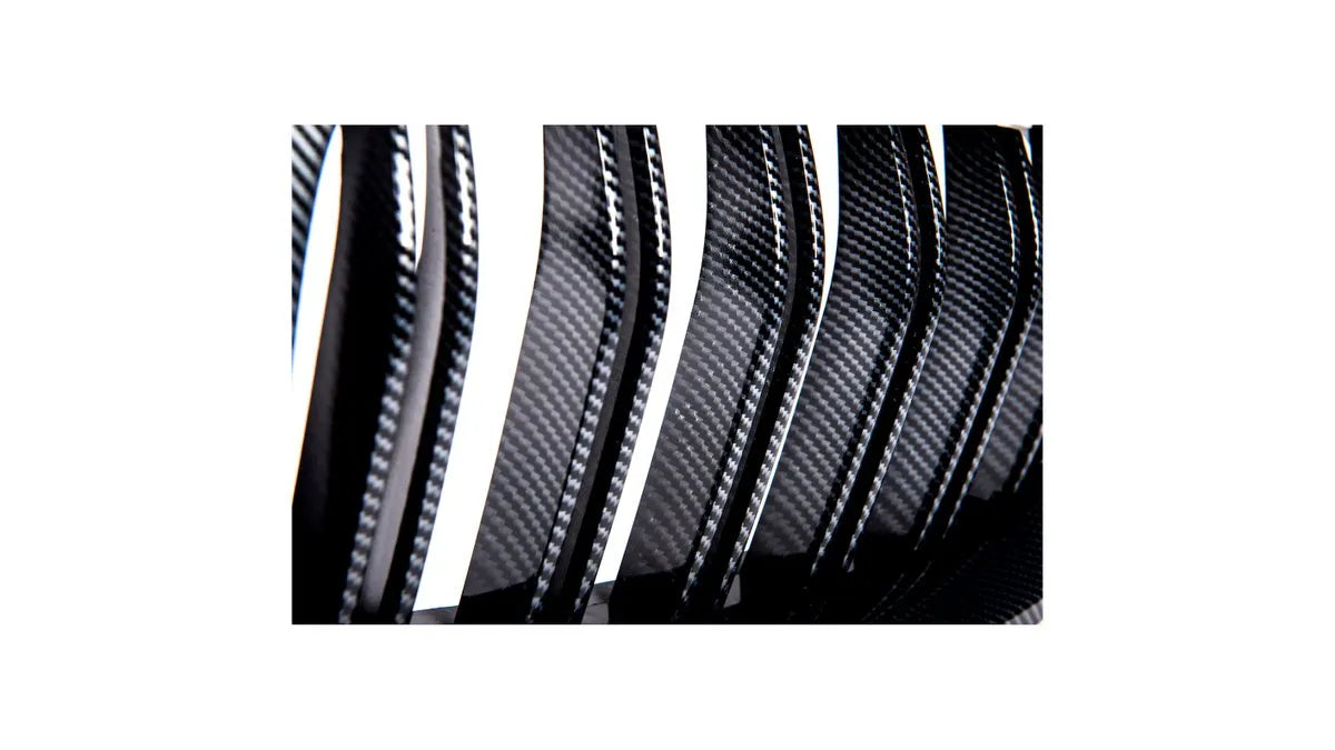 Grila fata BMW Seria 5 F10 F11 Single Line Look Carbon - AM-GRIBM0096
