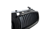 Grila fata BMW Seria 7 E65 E66 E67 Single Line negru mat - AM-GRIBM0238