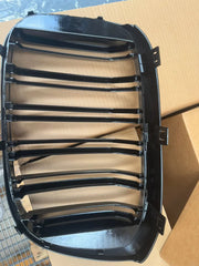 Grila fata BMW X3 G01 F97 / X4 G02 F98 Dual Line negru lucios - OT-0095