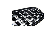 Grila fata BMW X6 E71/E72, X5 E70, negru lucios cu insertii cromate - AM-GRIBM0018