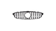 Grila fata GT negru lucios Mercedes-Benz Clasa C W205 S205 A205 C205 - AM-GRIMB0095