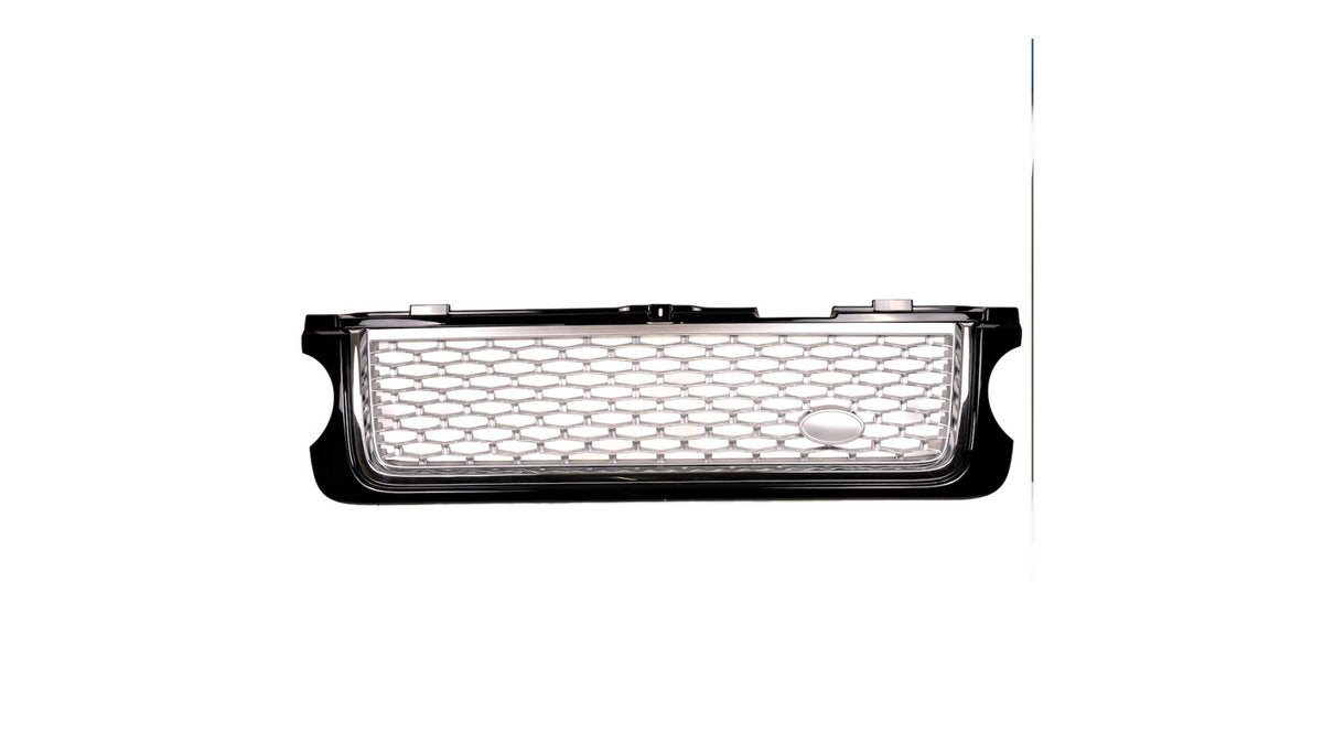 Grila fata Land Rover Range Rover III L322 Facelift crom negru - AM-GRILR0020