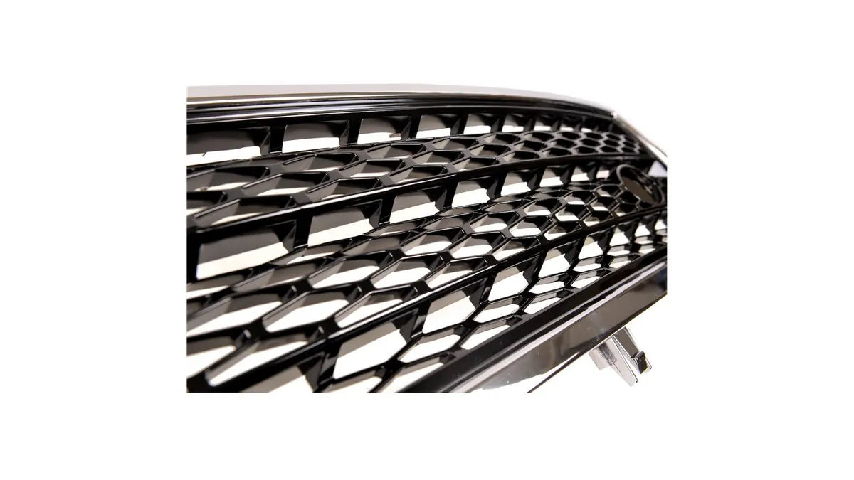 Grila fata Land Rover Range Rover III L322 crom negru - AM-GRILR0013