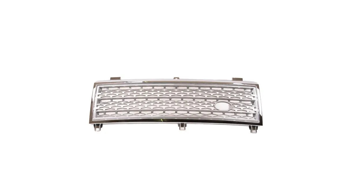 Grila fata Land Rover Range Rover III L322 cromata argintie Chrome Silver - AM-GRILR0014