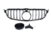Grila fata Mercedes-Benz Clasa C W205 look GT-R crom lucios negru - PP-GR-100