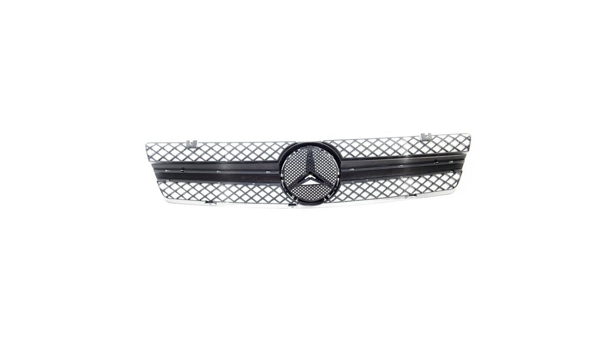 Grila fata Mercedes-Benz SL R129 crom argintiu Chrome Silver - AM-GRIMB0054