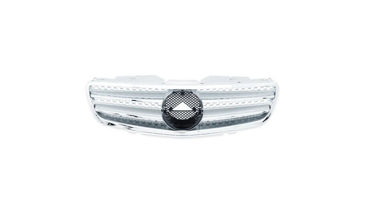 Grila fata Mercedes-Benz SL R230 cromata argintie Chrome Silver - AM-GRIMB0260