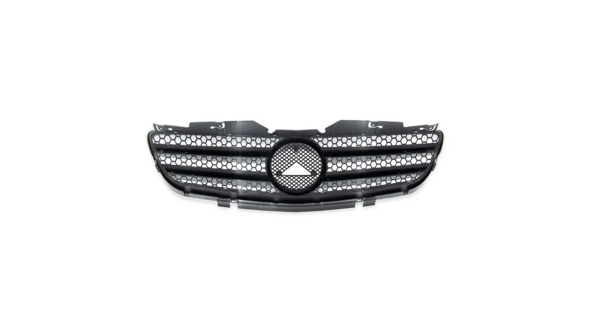 Grila fata Mercedes-Benz SL R230 cromata argintie Chrome Silver - AM-GRIMB0260
