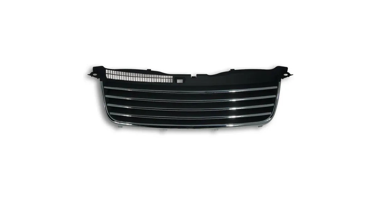 Grila fata Volkswagen Passat B5 Facelift Variant fara emblema cu insertie cromata - AM-GRIWW0048
