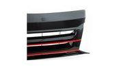 Grila fata Volkswagen Transporter T5 fara sigla cu insertie rosie - OT-0083