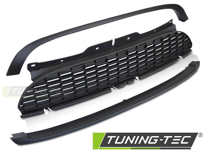 Grila frontala JCW STYLE NEGRU MAT pentru MINI COOPER 06-09 R56/57/55 - GRMC05