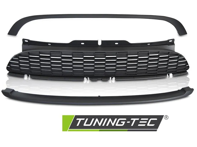 Grila frontala JCW STYLE NEGRU MAT pentru MINI COOPER 06-09 R56/57/55 - GRMC05