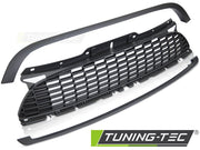 Grila frontala JCW STYLE NEGRU MAT pentru MINI COOPER 10-14 R56/57/55 - GRMC07