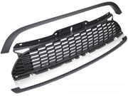 Grila frontala JCW STYLE NEGRU MAT pentru MINI COOPER 10-14 R56/57/55 - GRMC07