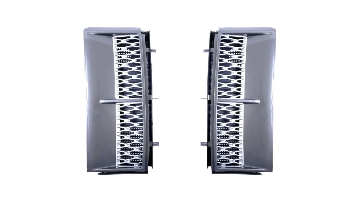 Grila laterala aripa Mesh argintie Land Rover Range Rover III L322 - AM-FNDLR0013
