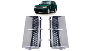 Grila laterala aripa Mesh crom negru pentru Land Rover Range Rover III L322 - AM-FNDLR0010