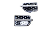 Grila laterala aripa cu plasa crom Mesh Land Rover Discovery 4 IV L319 Facelift Chrome - AM-FNDLR0003