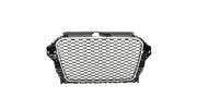 Grila radiator Audi A3 8V crom negru - AM-GRIAU0179
