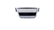 Grila radiator Audi A5 8T argintiu & negru lucios - AM-GRIAU0020