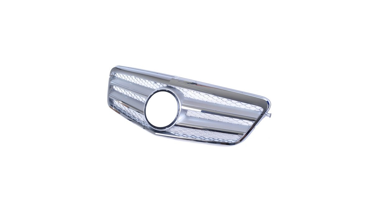 Grila radiator Mercedes-Benz Clasa E W212 S212 crom argintiu - AM-GRIMB0037