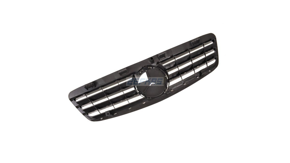 Grila radiator Mercedes-Benz Clasa S W220 crom negru - AM-GRIMB0065