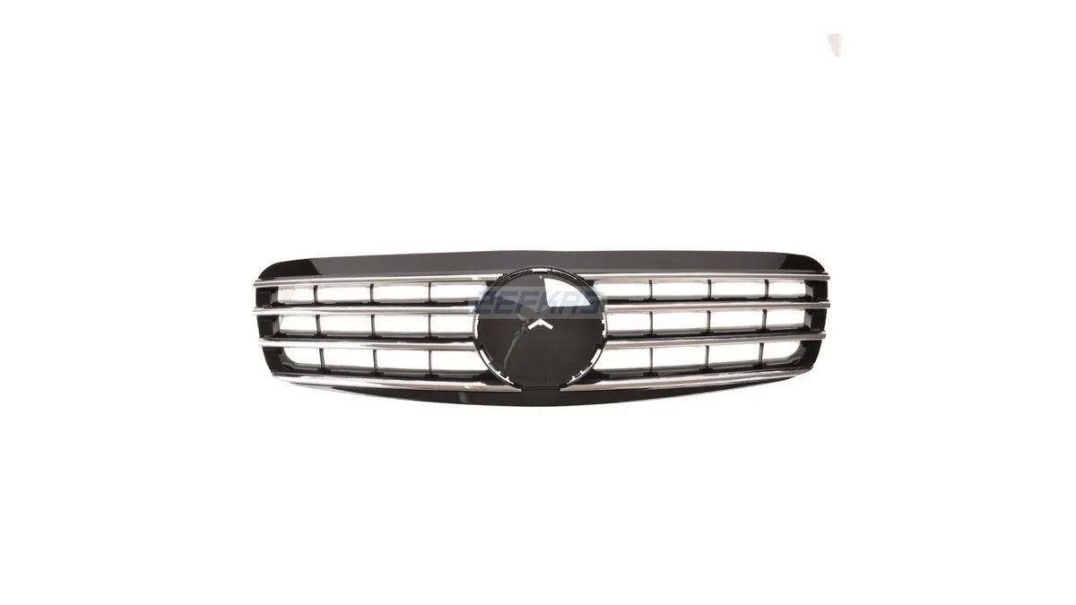 Grila radiator Mercedes-Benz Clasa S W220 crom negru - AM-GRIMB0065