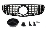 Grila radiator Mercedes-Benz GLC W253 GT Look crom negru mat - PP-GR-106