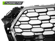 Grila radiator pentru Audi A4 B9 15-19 tip RS4 Tuning-Tec - GRAU76