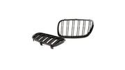 Grila sport dubla linie negru lucios pentru BMW X3 E83 Facelift 2006-2010 (defect) - OT-0094