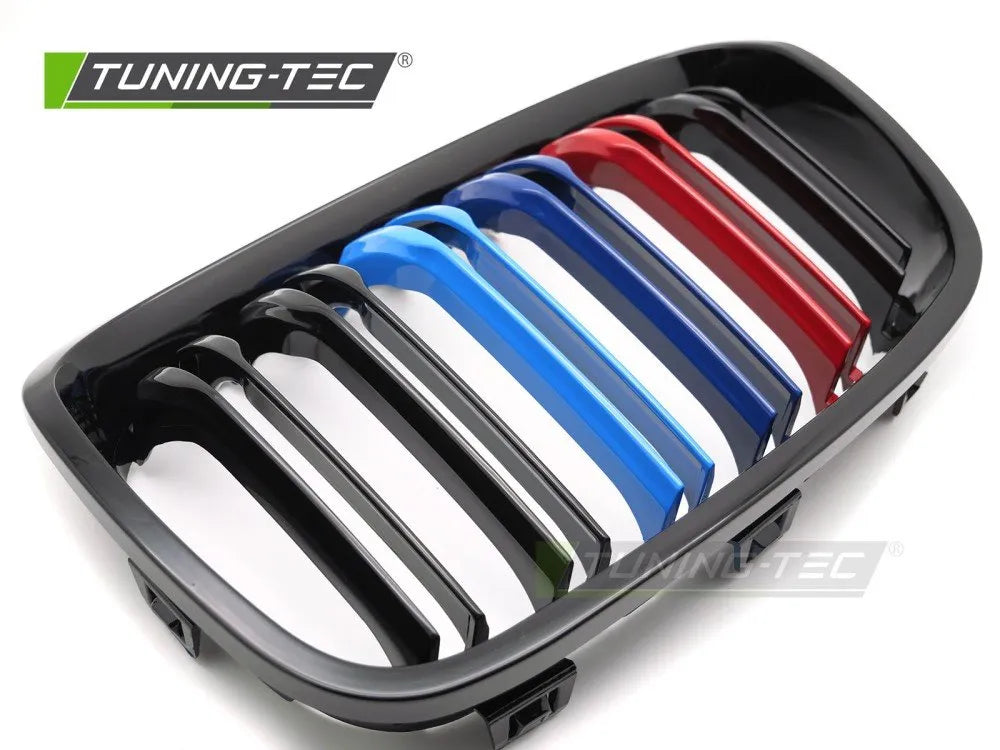Grile BLACK TRI-COLOUR DOUBLE BAR pentru BMW F20 / F21 11-14 - GRBMG0