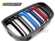 Grile BLACK TRI-COLOUR DOUBLE BAR pentru BMW F20 / F21 11-14 - GRBMG0