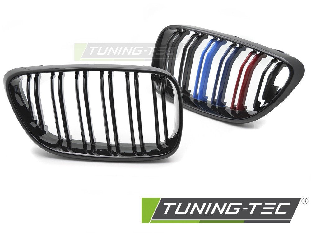 Grile BLACK TRI-COLOUR DOUBLE BAR pentru BMW F22 / F23 13-21 - GRBMH0