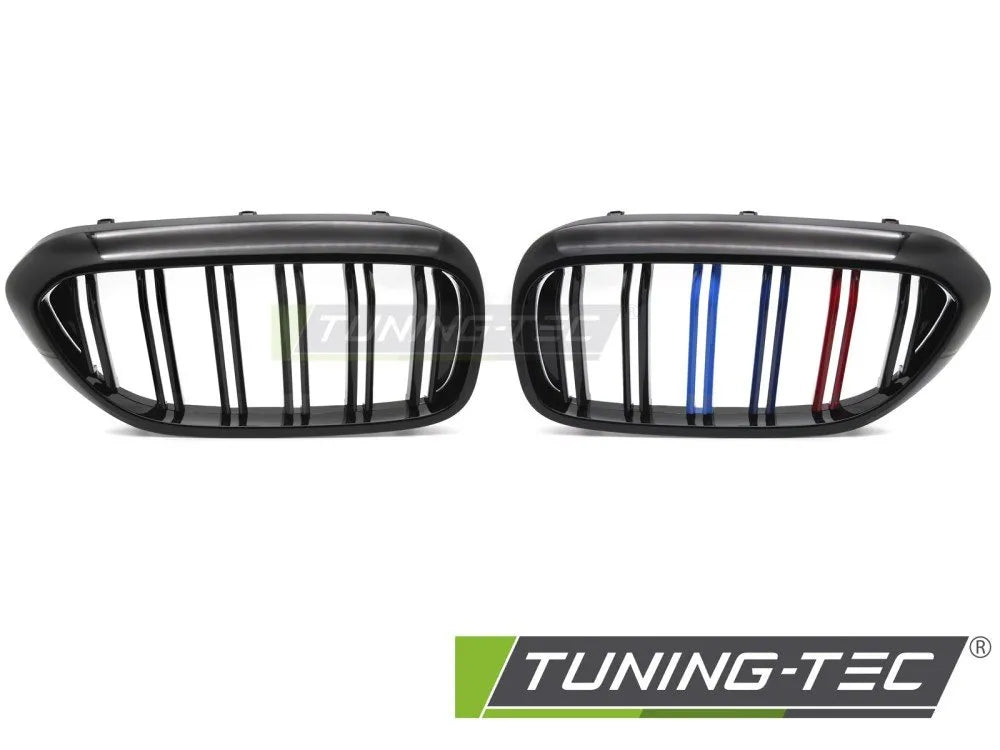Grile BLACK TRI-COLOUR DOUBLE BLACK pentru BMW G30 / G31 17-20 - GRBMM5