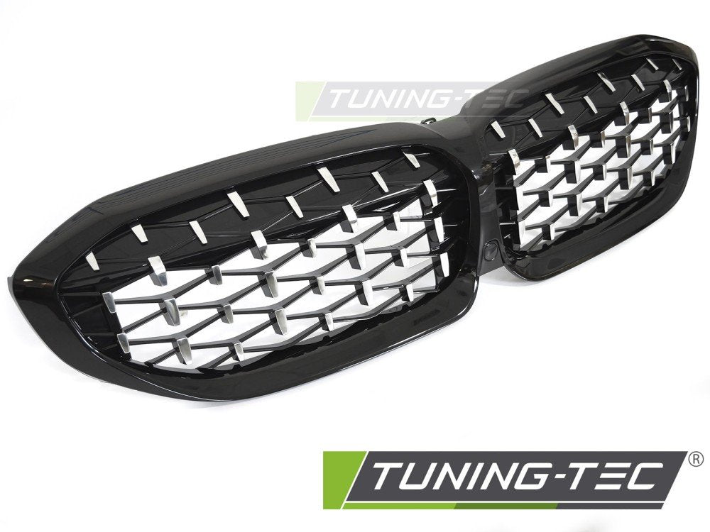Grile DIAMOND CHROME BLACK pentru BMW G20 / G21 19-22 - GRBMK0