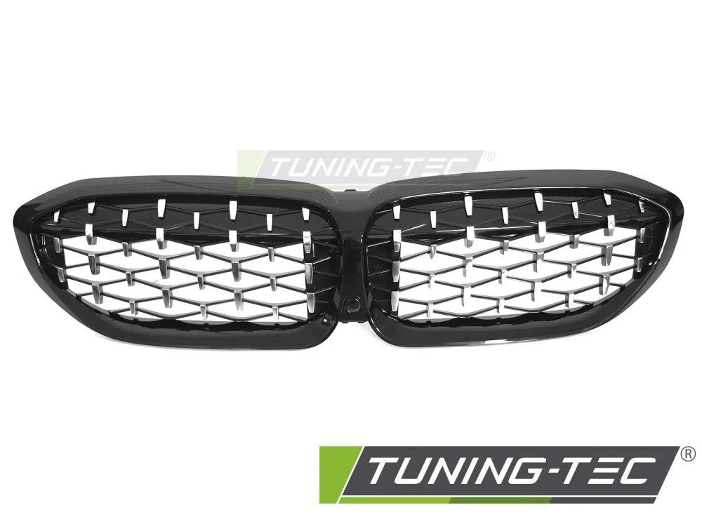 Grile DIAMOND CHROME BLACK pentru BMW G20 / G21 19-22 - GRBMK0