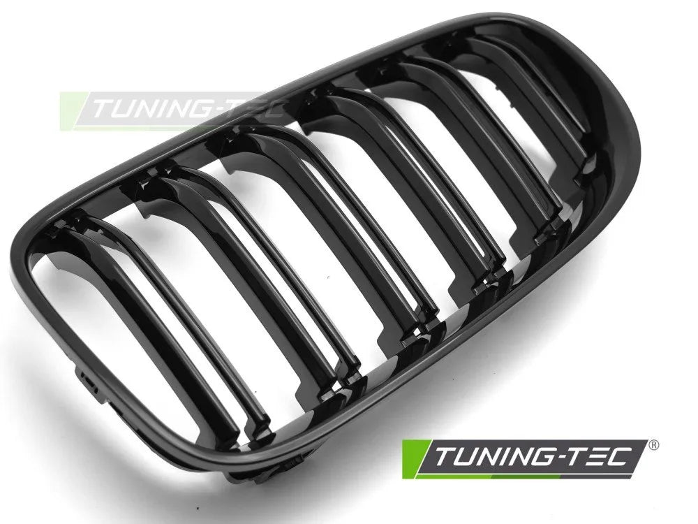 Grile GLOSSY BLACK DOUBLE BAR pentru BMW E92 / E93 LCI 10-13 - GRBMI6