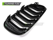 Grile GLOSSY BLACK DOUBLE BAR pentru BMW E92 / E93 LCI 10-13 - GRBMI6