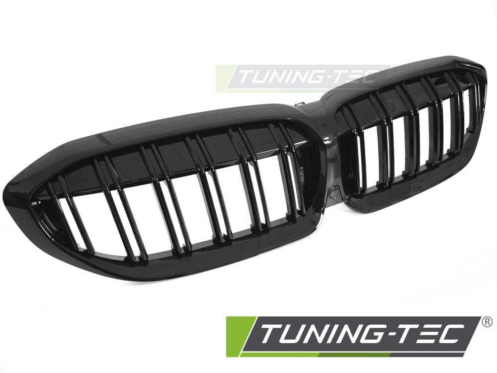 Grile GLOSSY BLACK DOUBLE BAR pentru BMW G20 / G21 19-22 - GRBMJ4