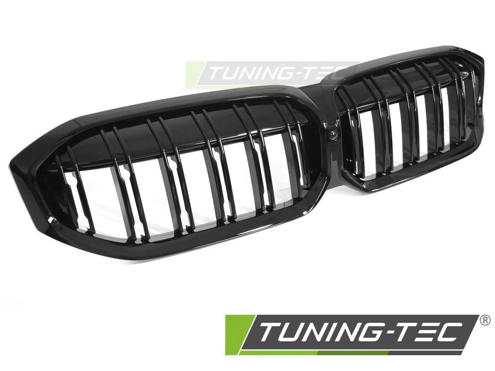 Grile GLOSSY BLACK DOUBLE BAR pentru BMW G20 / G21 LCI 22- - GRBMK3