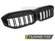 Grile GLOSSY BLACK DOUBLE BAR pentru BMW G20 / G21 LCI 22- - GRBMK3